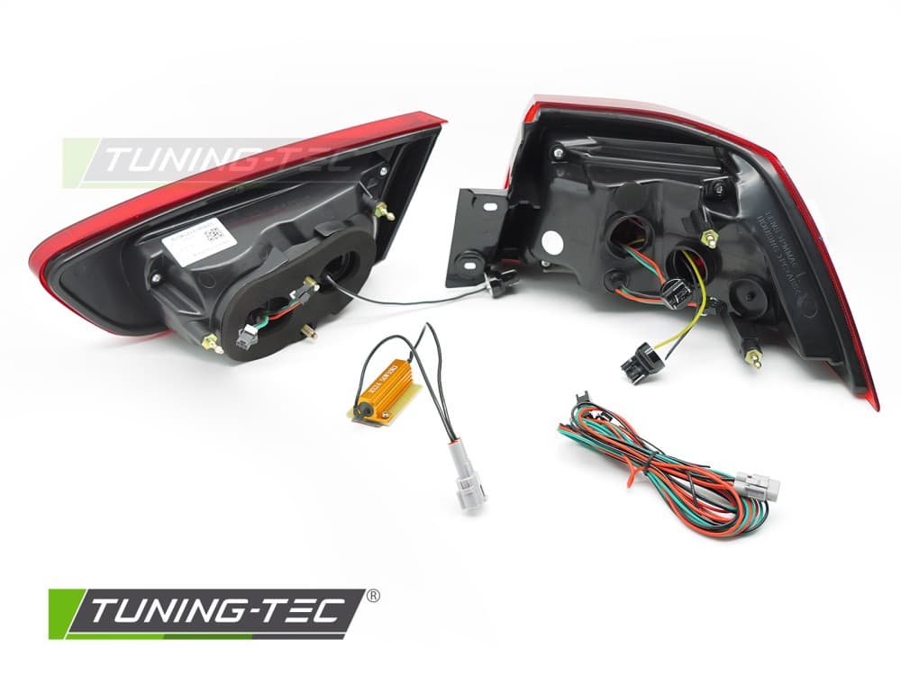 Zadné LED svetlá Mitsubishi Lancer VIII / Evolution X 08-16 Red – náhľad 5