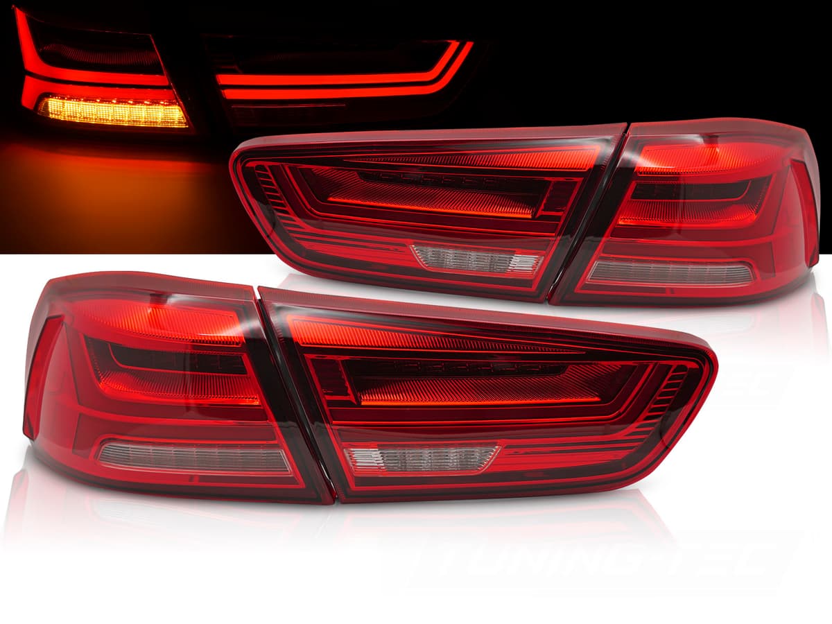 Zadné LED svetlá Mitsubishi Lancer VIII / Evolution X 08-16 Red