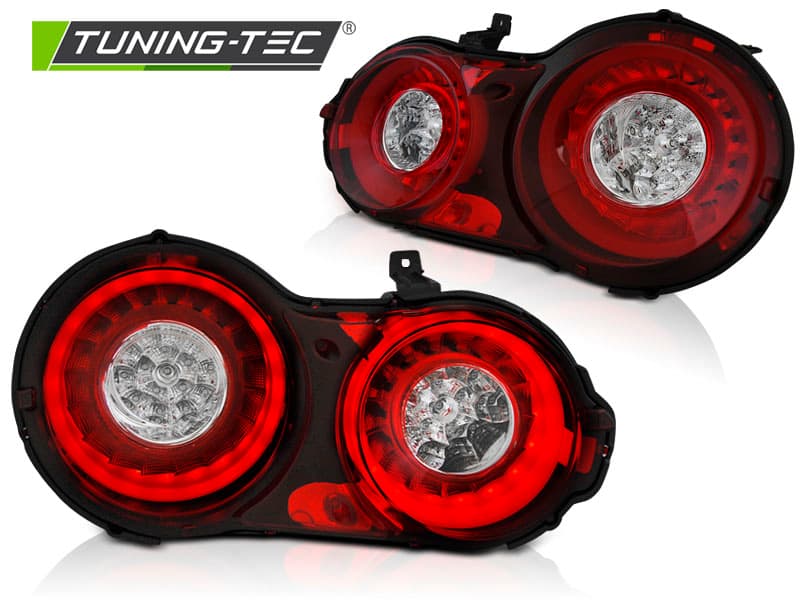 Zadné LED BAR svetlá Nissan GT-R 08-13 Red White – náhľad 2