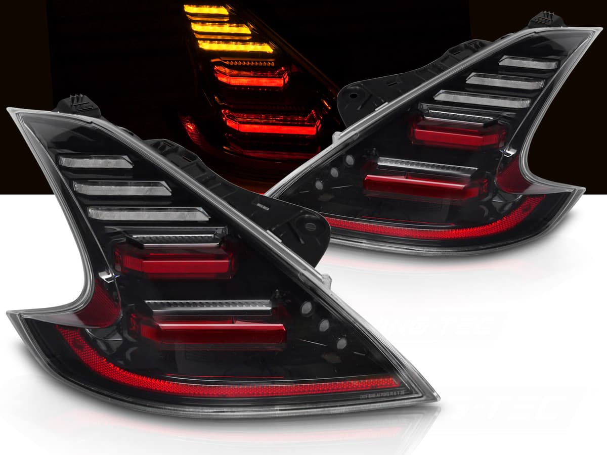 Zadné Full LED svetlá Nissan 370Z 09-20 Black