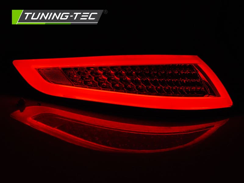 Zadné LED BAR svetlá Porsche 911 997 04-09 Red Smoke – náhľad 2