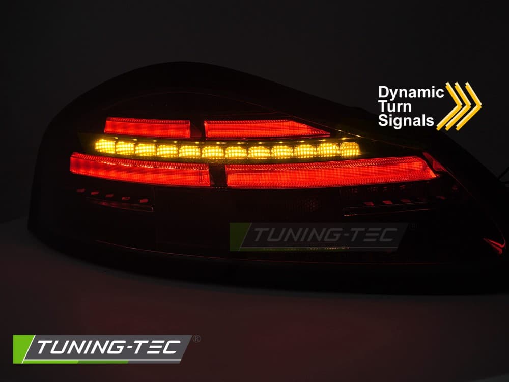 Zadné LED BAR svetlá Porsche Boxster 986 96-04 Smoke – náhľad 3