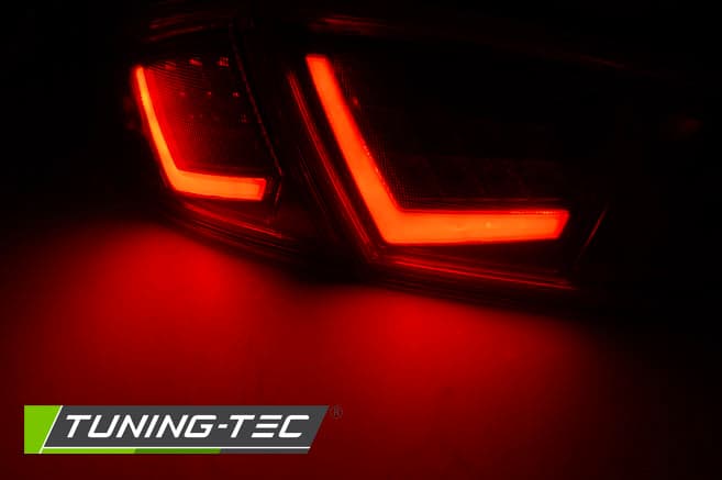 Zadné LED BAR svetlá Seat Leon 1P 09-12 Red – náhľad 2
