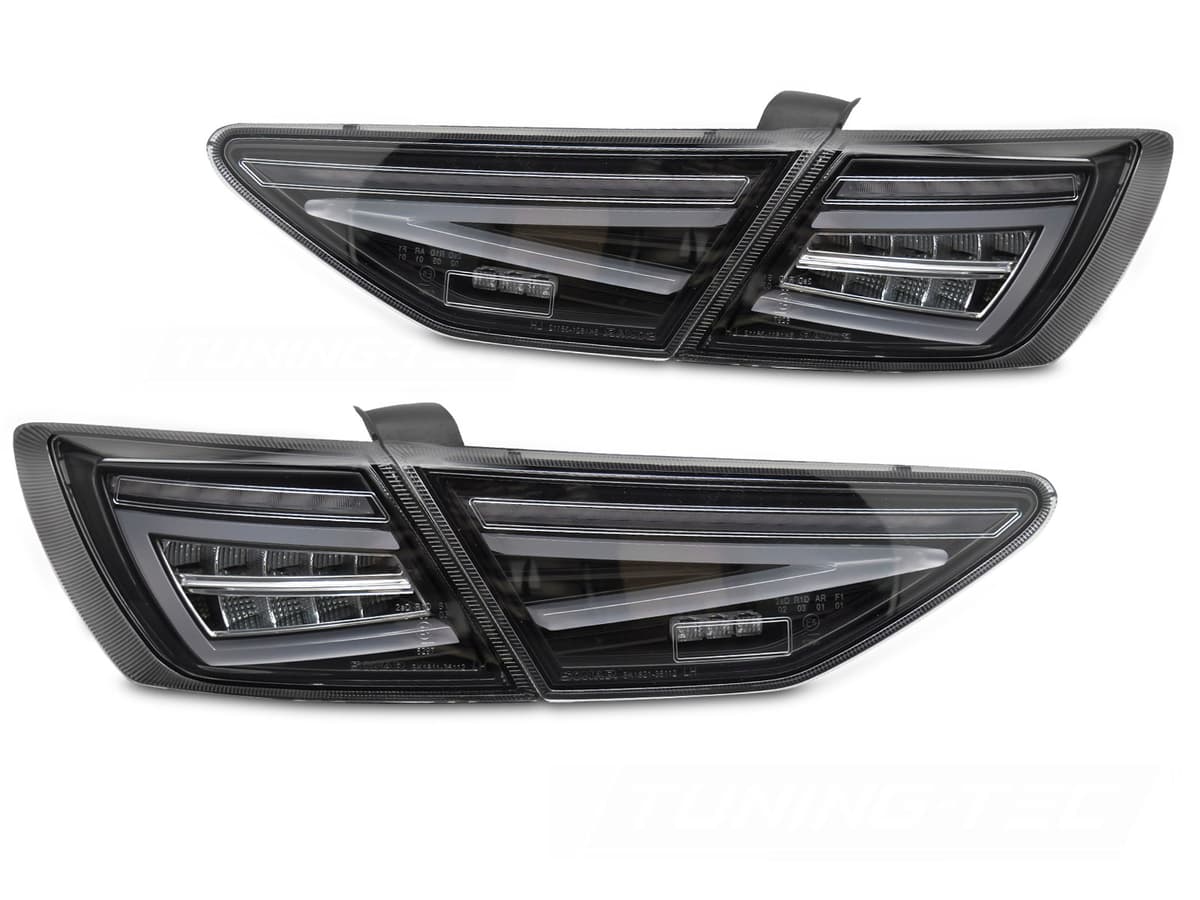 Zadné LED svetlá Seat Leon III 5F 12-20 Black OEM Bulb