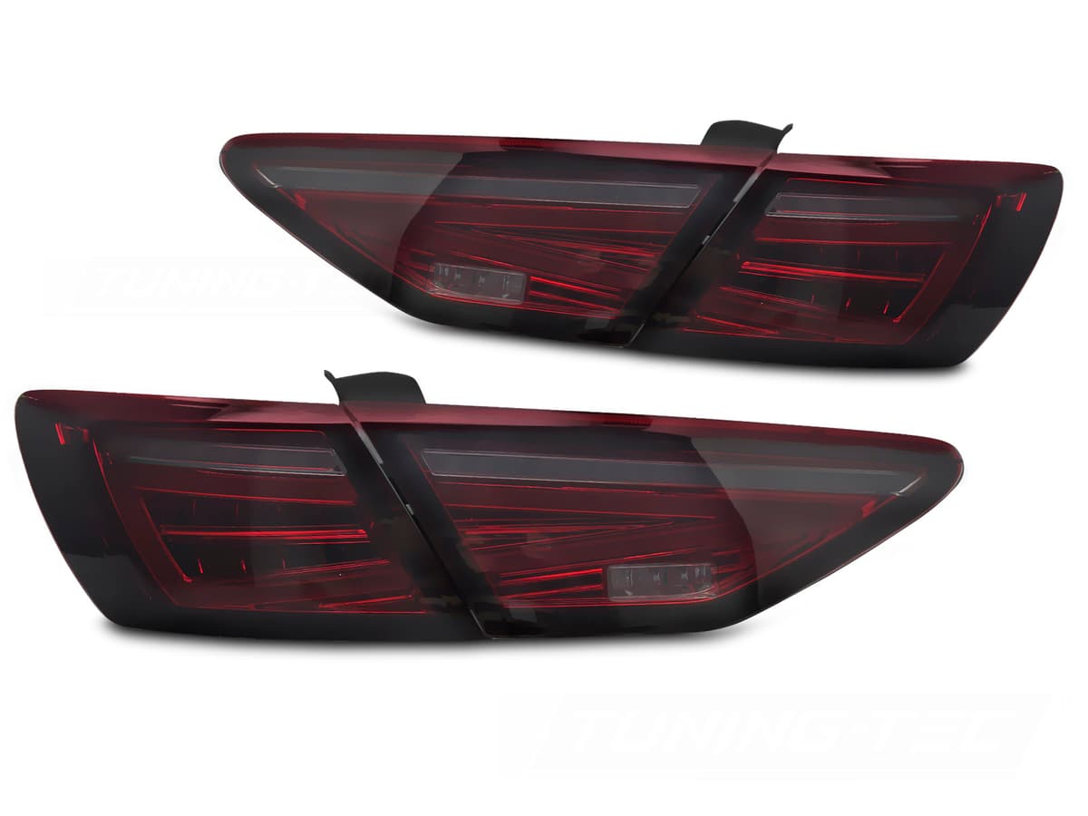 Zadné LED svetlá Seat Leon III 5F 12-20 Red Smoke OEM LED