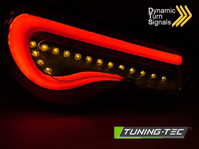 Zadné LED BAR svetlá Toyota GT86 12-21 Red White – náhľad 3