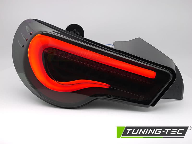 Zadné LED BAR svetlá Toyota GT86 12-21 Black Smoke White – náhľad 2