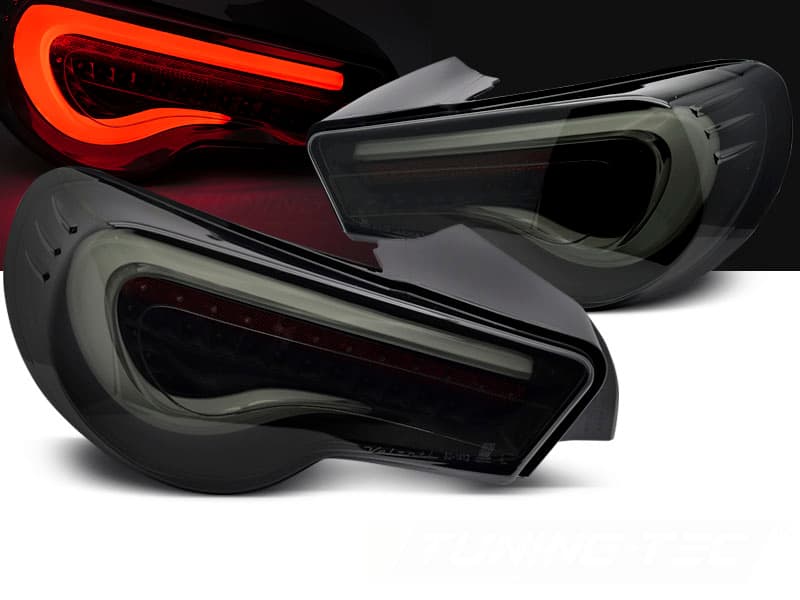 Zadné LED BAR svetlá Toyota GT86 12-21 Black Smoke White
