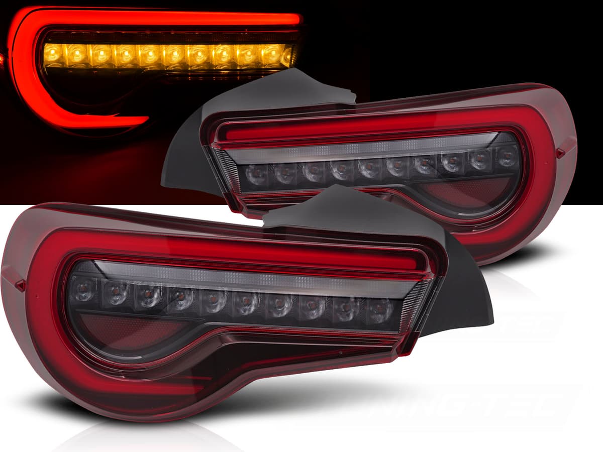 Zadné LED BAR svetlá Toyota GT86 12-21 Red (bez homologizácie)
