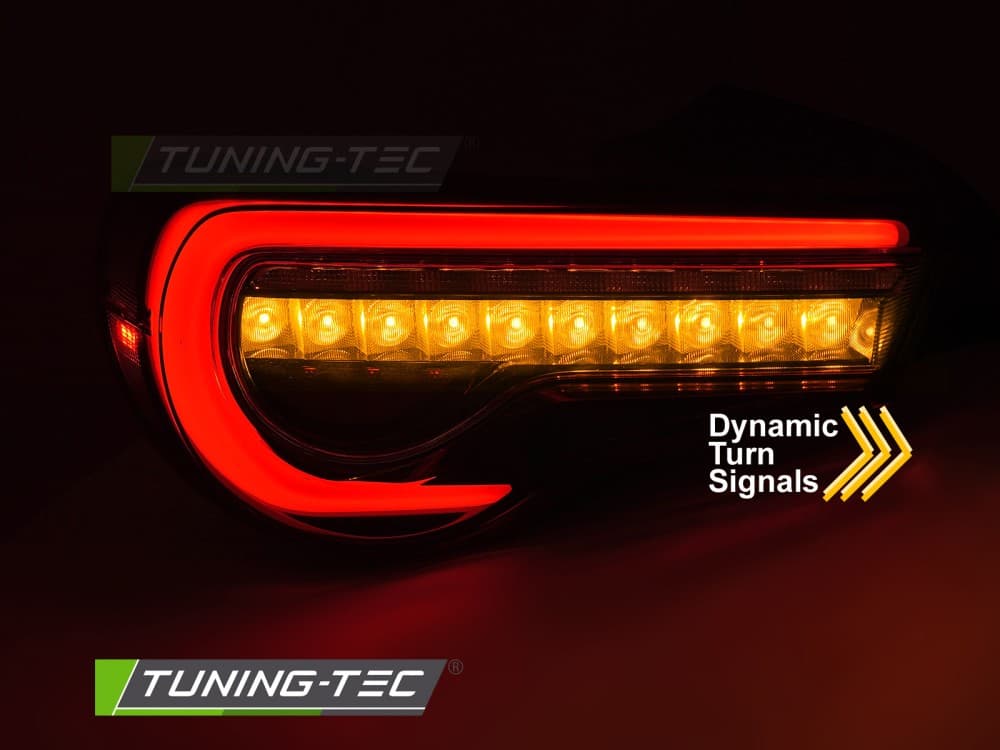 Zadné LED BAR svetlá Toyota GT86 12-21 Smoke (bez homologizácie) – náhľad 3