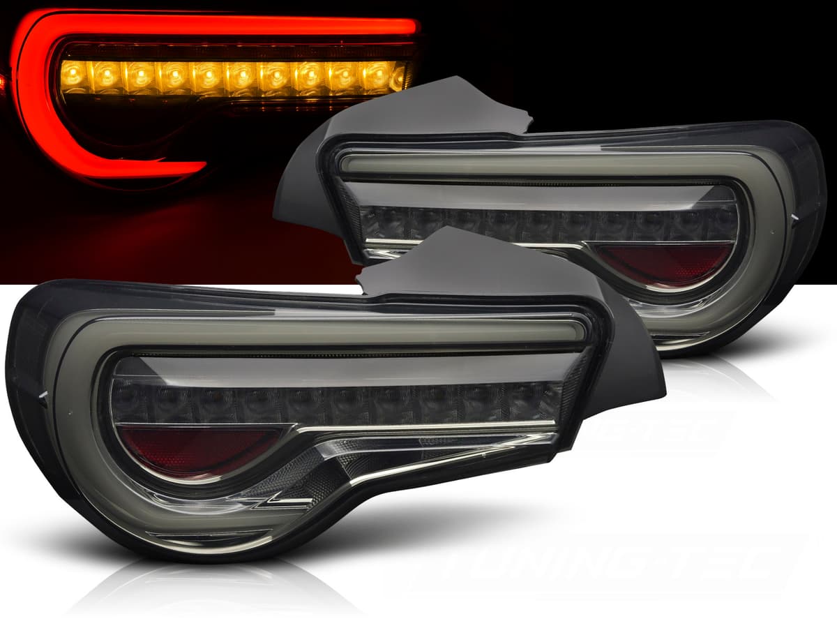 Zadné LED BAR svetlá Toyota GT86 12-21 Smoke (bez homologizácie)