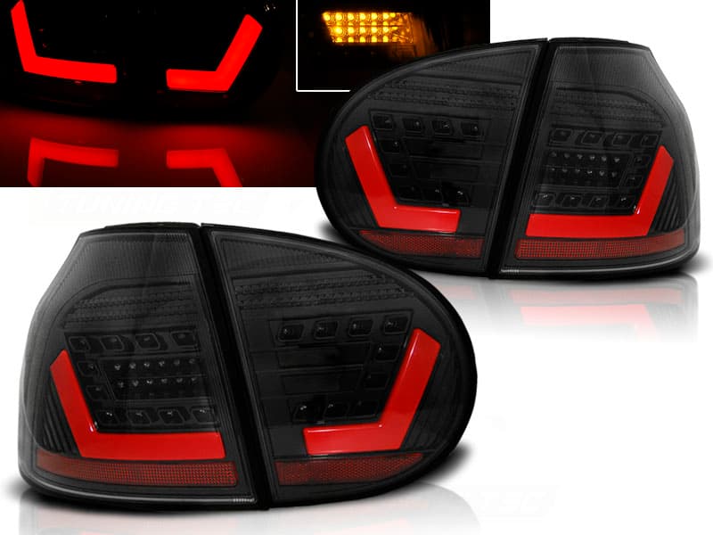 Zadné LED BAR svetlá VW Golf V 03-09 Black