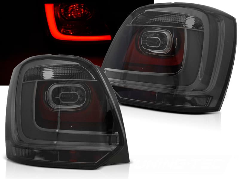 Zadné LED BAR svetlá VW Polo 6R 09-14 Smoke