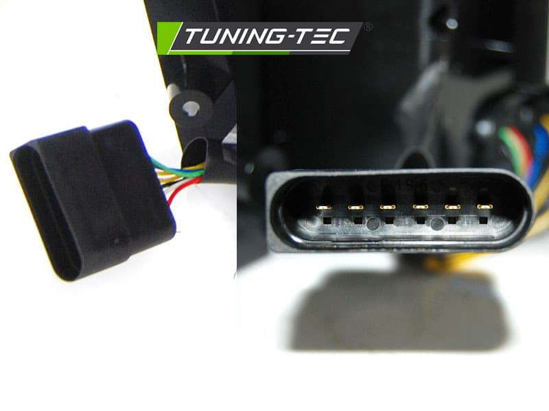 Zadné LED BAR svetlá VW T5 03-09 Red White (dvojité dvere) – náhľad 6