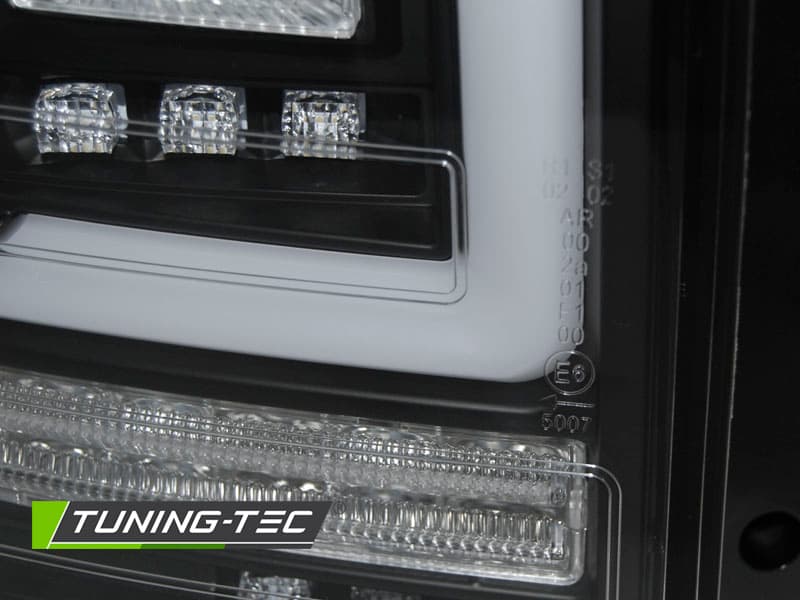 Zadné LED BAR svetlá VW T5 03-09 Black (dvojité dvere) – náhľad 2