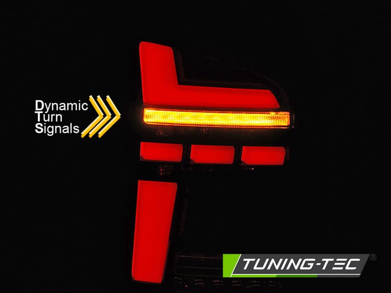 Zadné LED BAR svetlá VW T6 15-19 Black (výklopné dvere) – náhľad 5