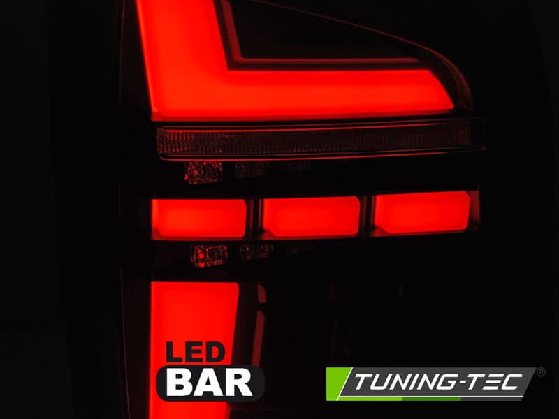 Zadné LED BAR svetlá VW T6 15-19 Black Smoke (výklopné dvere) – náhľad 4
