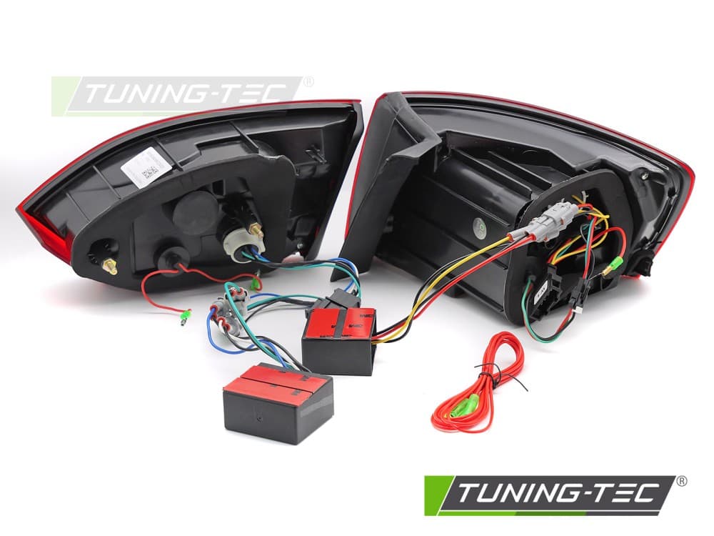 Zadné LED BAR svetlá VW Jetta VI 11-14 Red White – náhľad 4