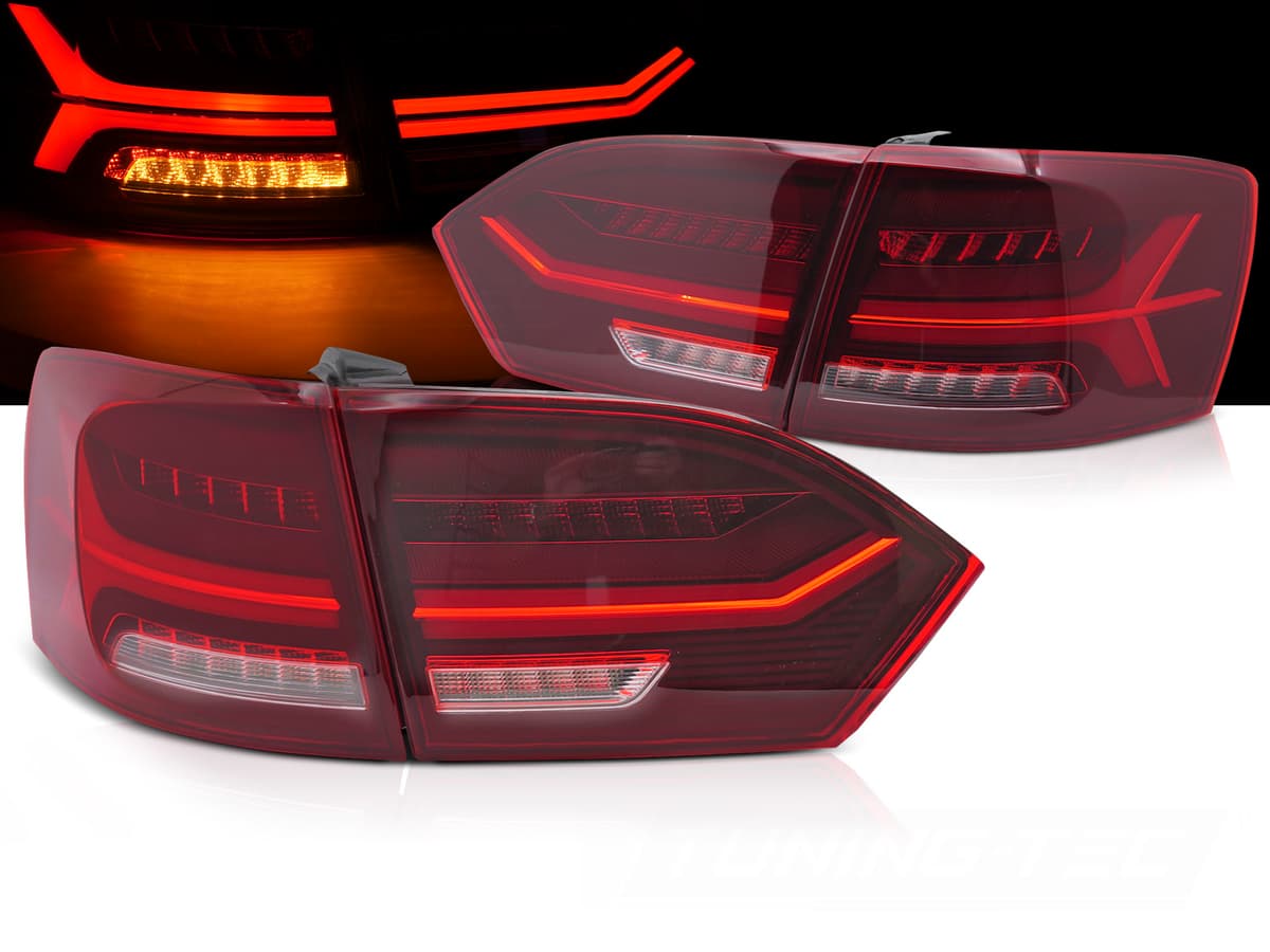 Zadné LED BAR svetlá VW Jetta VI 11-14 Red White