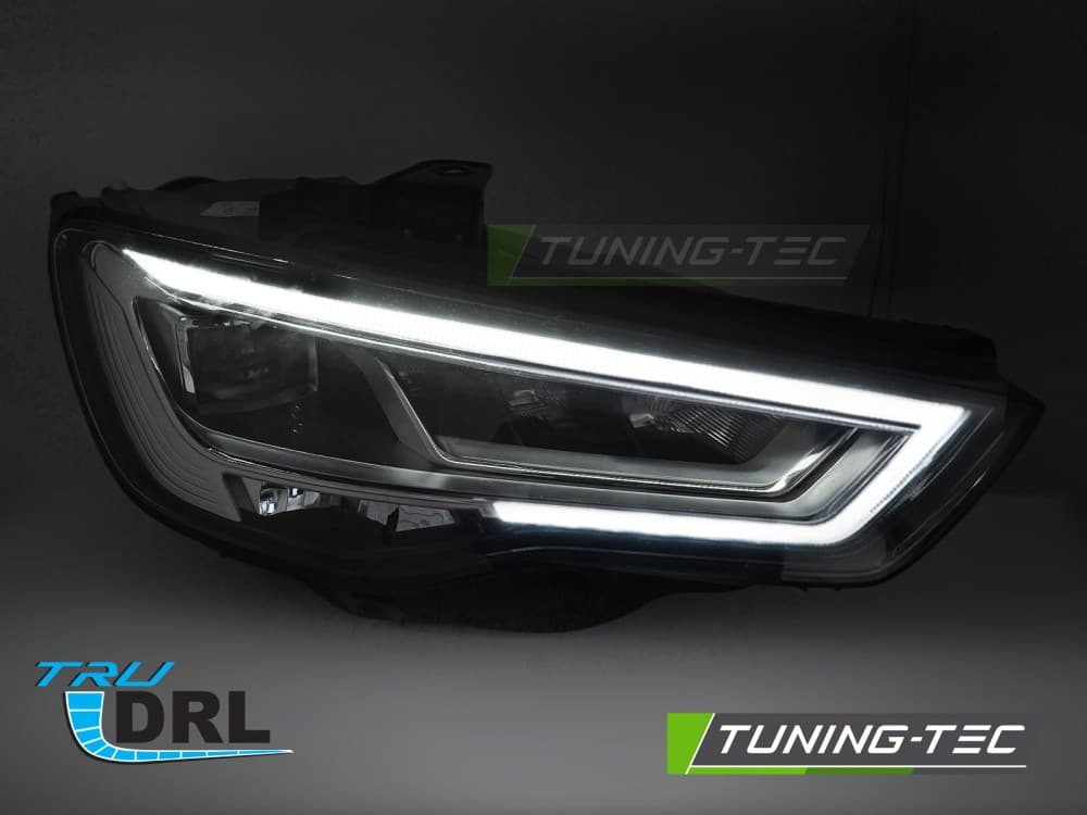 Predné Full LED svetlá Audi A3 8V 12-16 DRL (náhrada xenónu) – náhľad 3