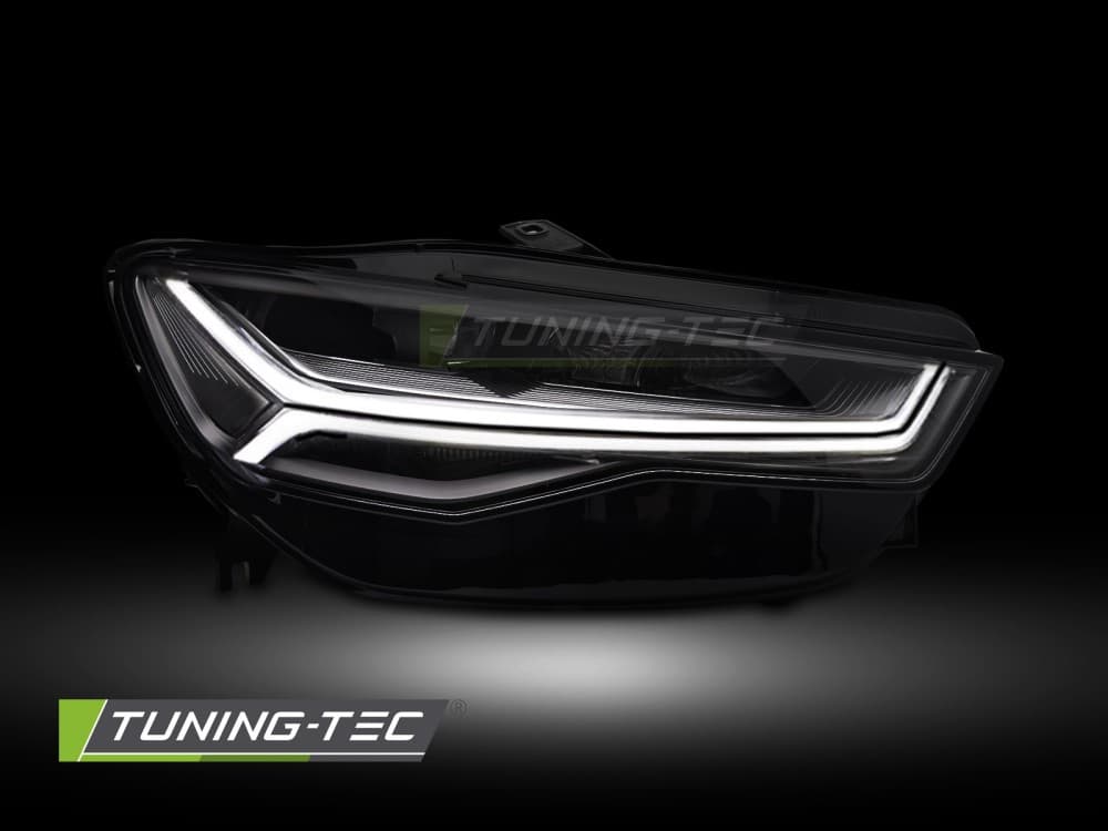 Predné Full LED svetlá Audi A6 C7 14-18 DRL (náhrada xenónu) – náhľad 2