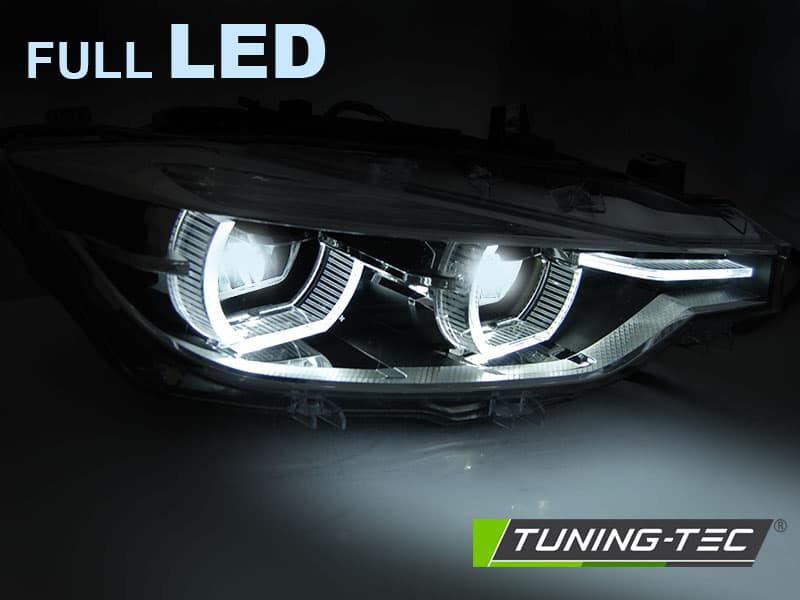 Predné Full LED svetlá BMW F30 / F31 LCI 15-18 DRL – náhľad 3