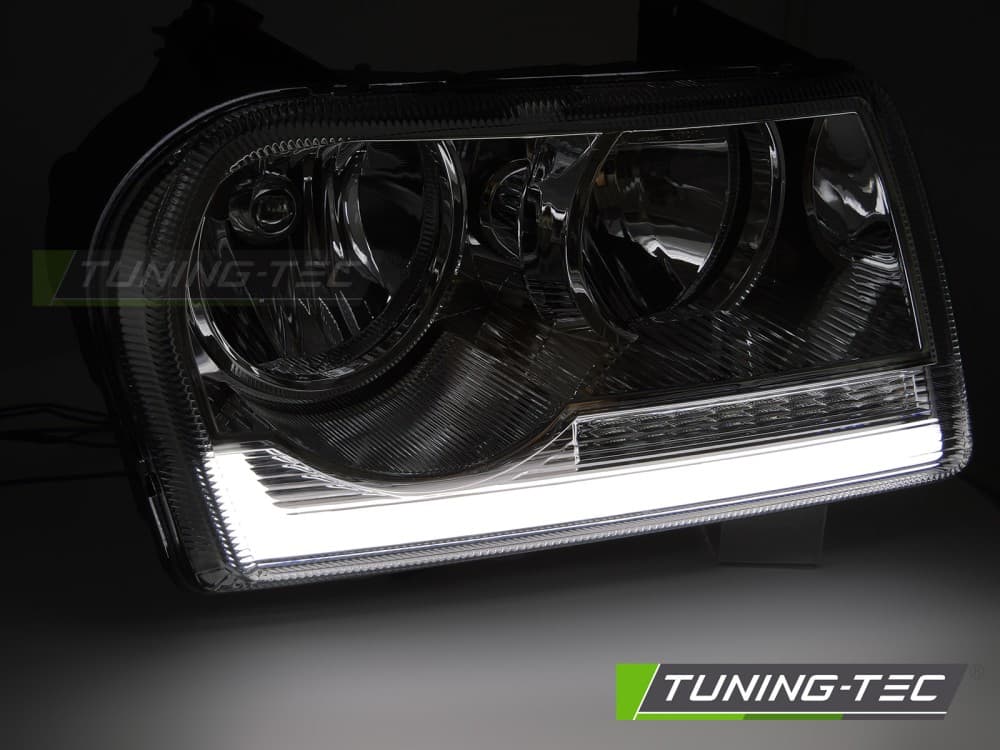 Predné svetlá Chrysler 300 05-08 Tube Light Chrome – náhľad 2