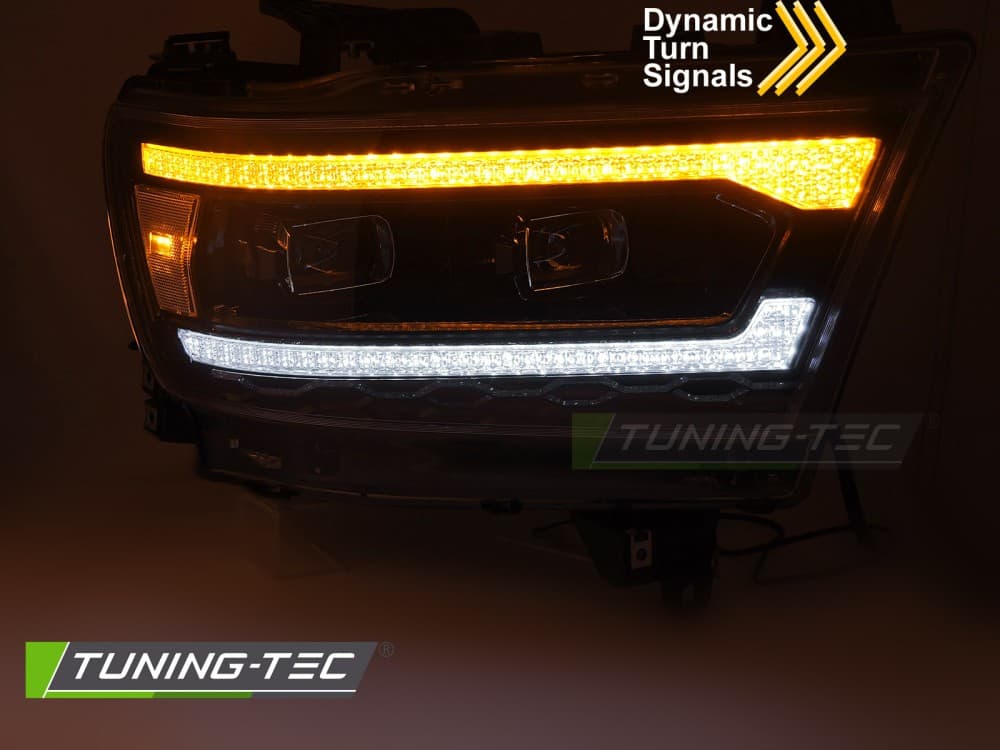 Predné LED svetlá Dodge Ram 1500 19-22 DRL (uvítacie svetlo) – náhľad 3