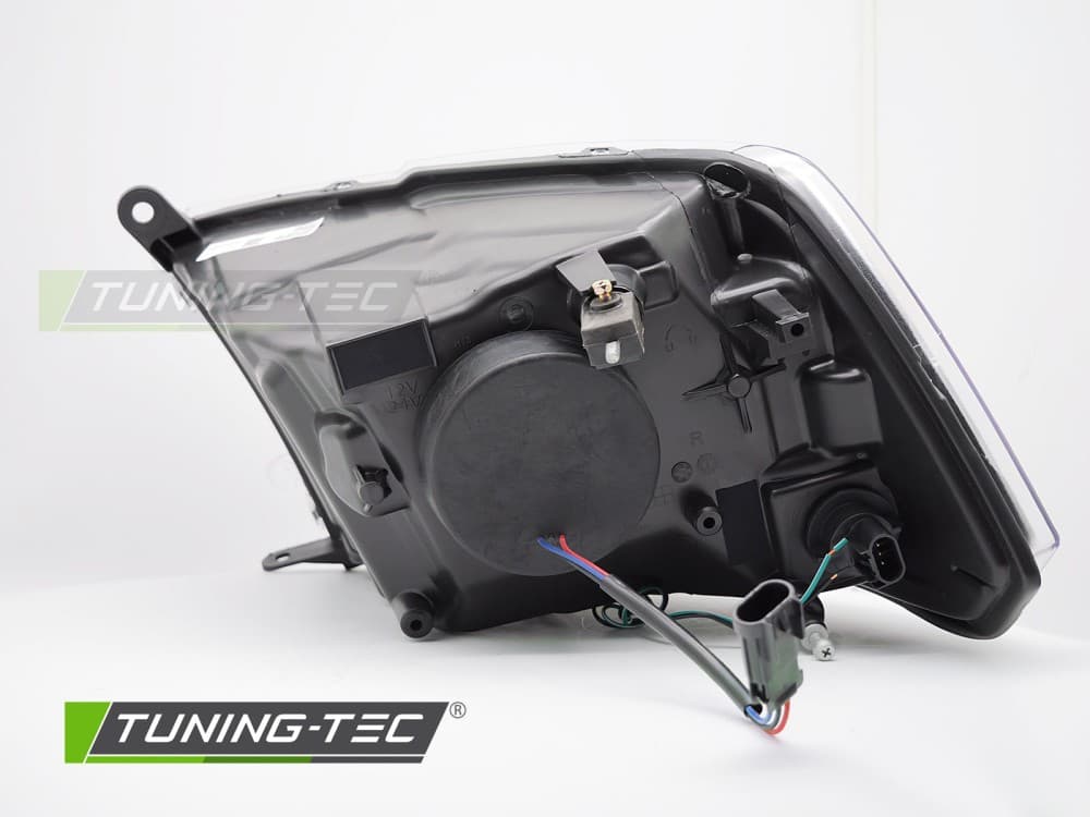 Predné LED svetlá Dodge Ram 09-18 Tube Light Chrome – náhľad 3