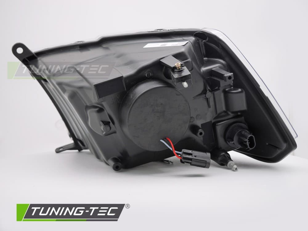 Predné svetlá Dodge Ram 09-18 Tube Light Projektor Black – náhľad 3