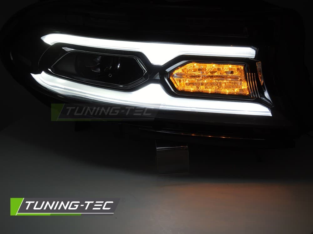 Predné Full LED svetlá Dodge Charger 14-23 DRL Black – náhľad 3
