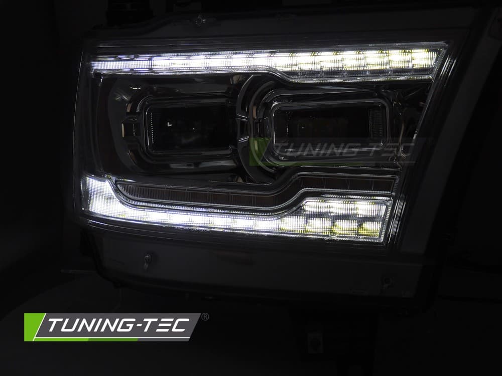 Predné Full LED svetlá Dodge Ram 1500 19-22 Chrome – náhľad 2