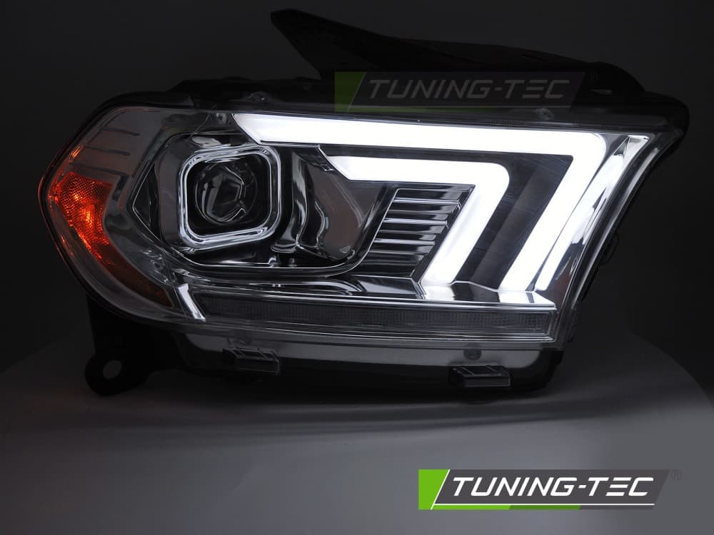 Predné xenónové svetlá Dodge Durango 10-13 Tube Chrome – náhľad 3