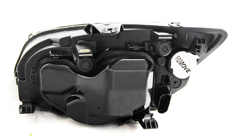 Predné svetlá Ford Focus II 04-08 Black – náhľad 2