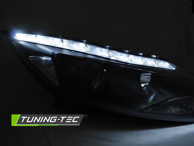Predné svetlá Ford Focus III 11-14 LED Black – náhľad 2
