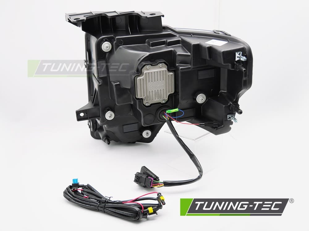 Predné Full LED svetlá Ford F-150 08-14 DRL Black (variant) – náhľad 4