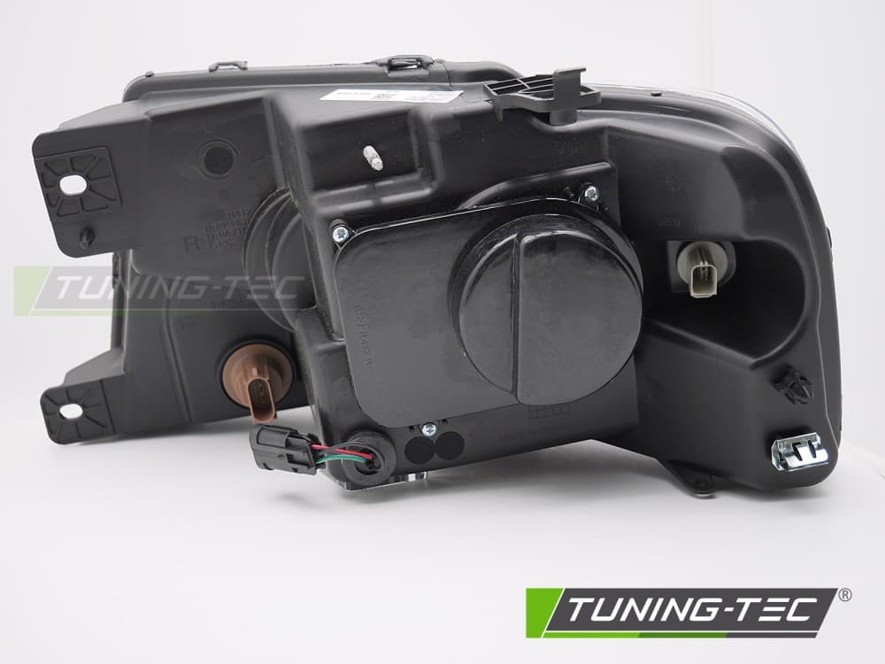 Predné svetlá Ford F-150 04-08 Tube Light Black – náhľad 3
