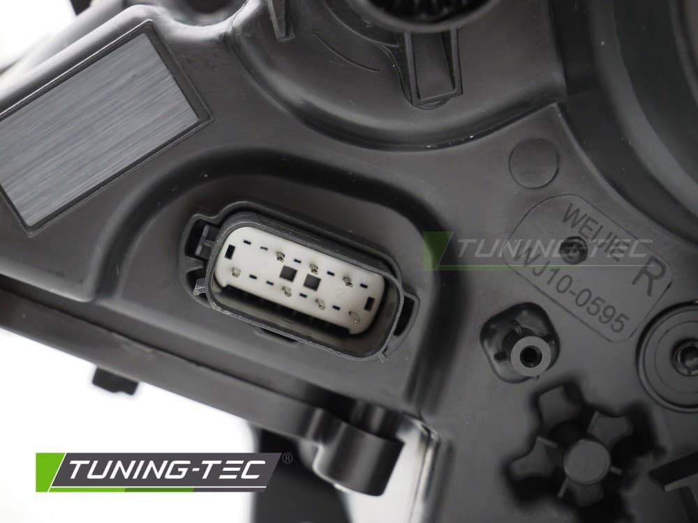 Predné xenónové svetlá Ford Mustang 14-17 DRL Black – náhľad 5