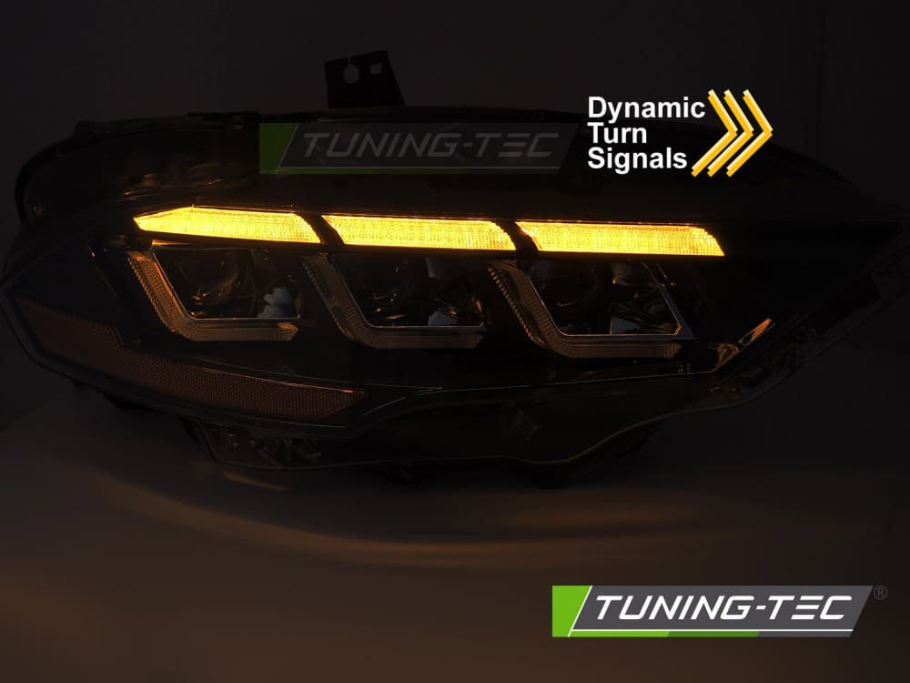 Predné Full LED svetlá Ford Mustang 18-22 DRL – náhľad 3