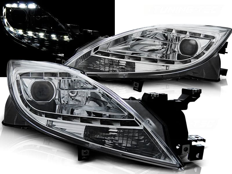 Predné svetlá Mazda 6 II 10-12 Daylight Chrome