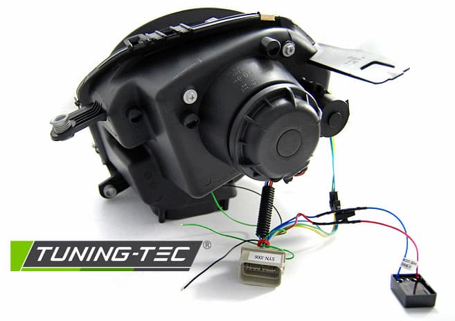 Predné svetlá Mini Cooper R56 06-14 Tube Light Chrome – náhľad 4