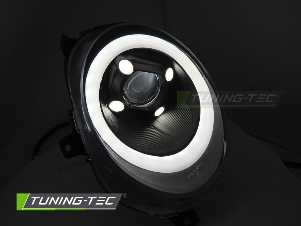 Predné svetlá Mini Cooper F56 14-17 Tube Light DRL Black – náhľad 2