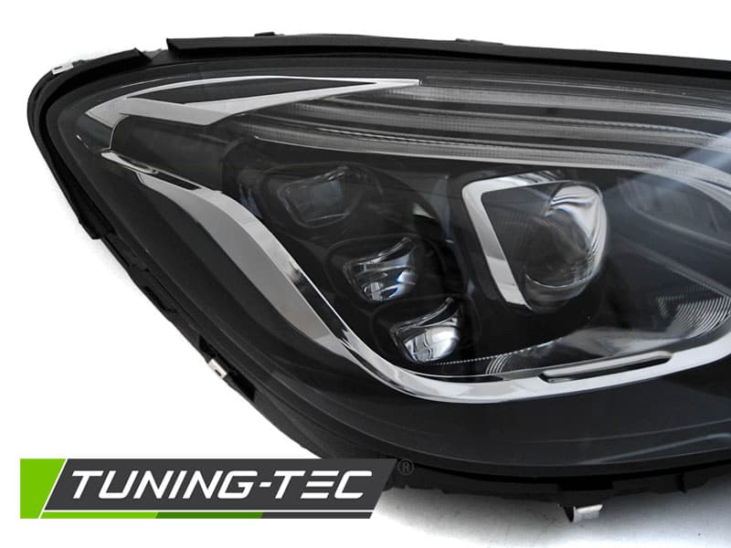 Predné LED svetlá Mercedes S trieda W222 13-17 Black – náhľad 2