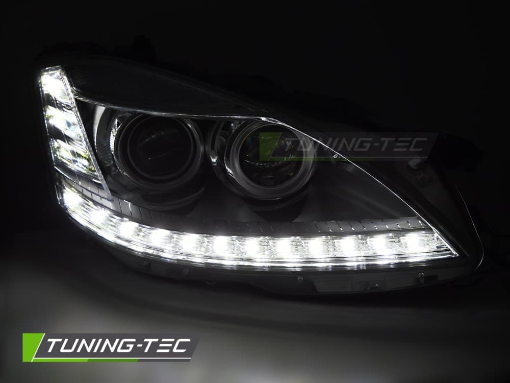 Predné xenónové svetlá Mercedes S trieda W221 05-09 LED – náhľad 2