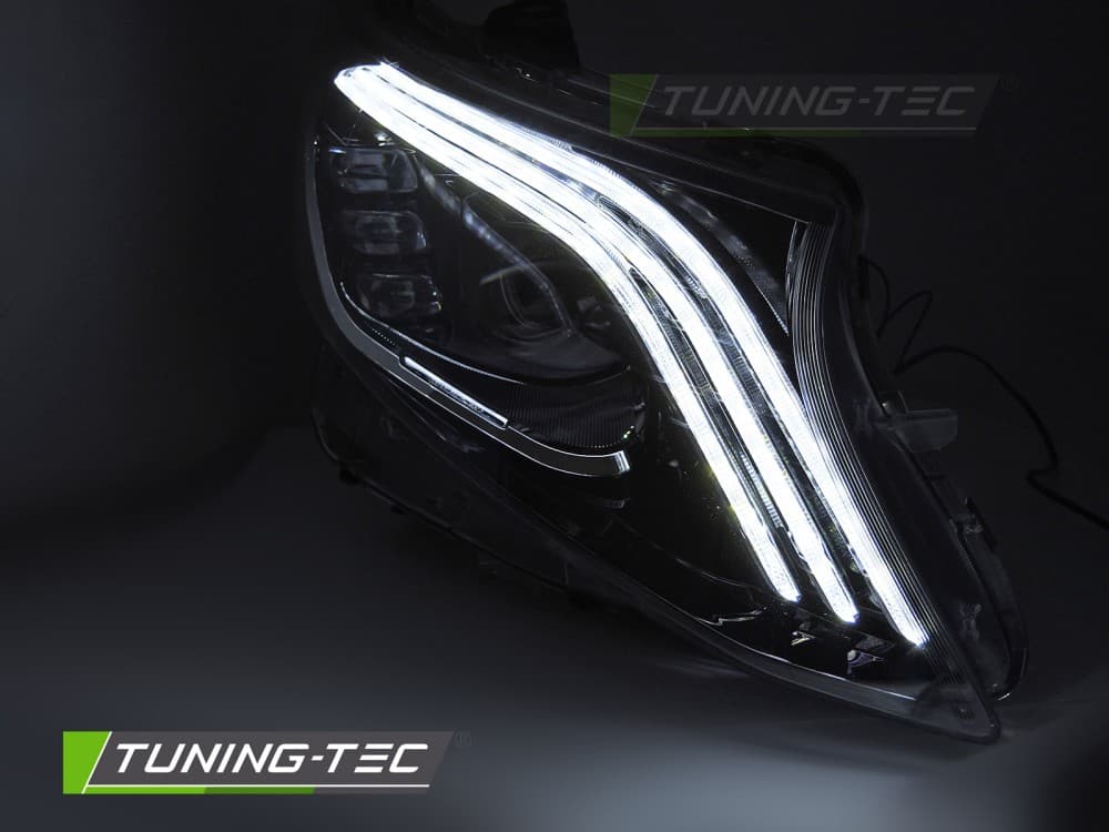 Predné Full LED svetlá Mercedes Vito / V trieda W447 14-23 DRL – náhľad 3