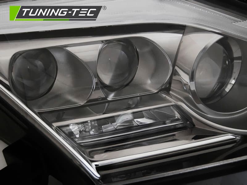 Predné LED svetlá Nissan GT-R 08-13 Tube Chrome – náhľad 2
