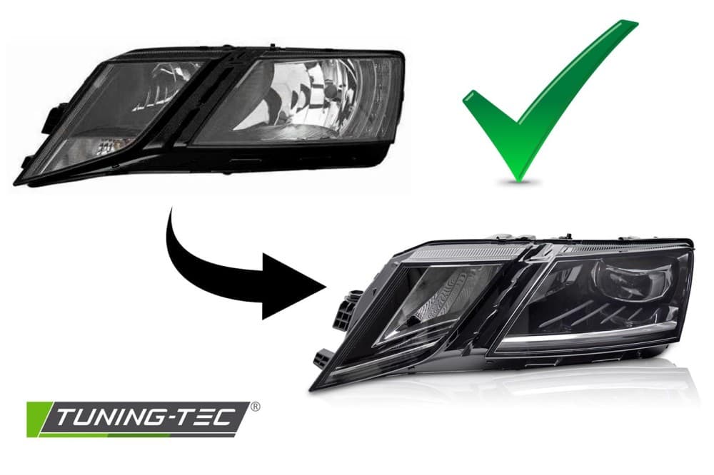 Predné Full LED svetlá Škoda Octavia III 16-20 DRL – náhľad 5