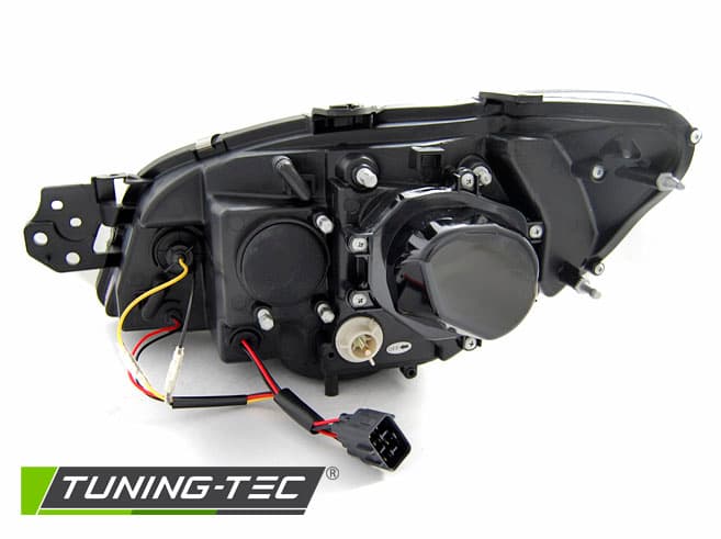 Predné svetlá Subaru Impreza II 06-07 Tube Light Black – náhľad 3