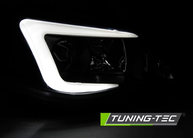 Predné svetlá Subaru Impreza III 07-12 Tube Light Black – náhľad 2