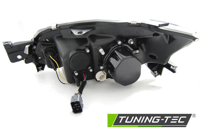 Predné svetlá Subaru Impreza III 07-12 Tube Light Black – náhľad 3